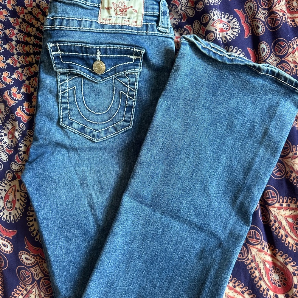 BRAND NEW True Religion Becca mid rise bootcut jeans BOUGHT AT FULL PRICE $199